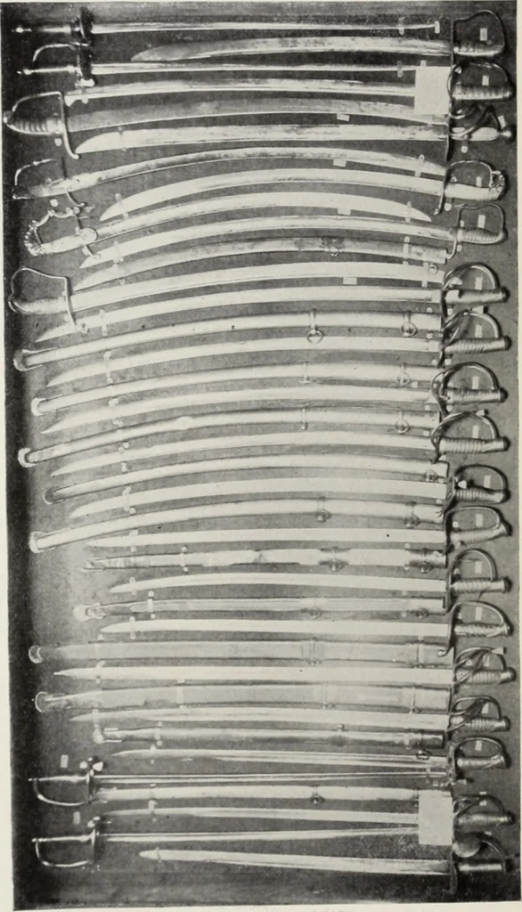 An illustration from A.E. Brooks's collection of antique guns, pistols, etc., Hartford, Conn, 1899, leaf 97