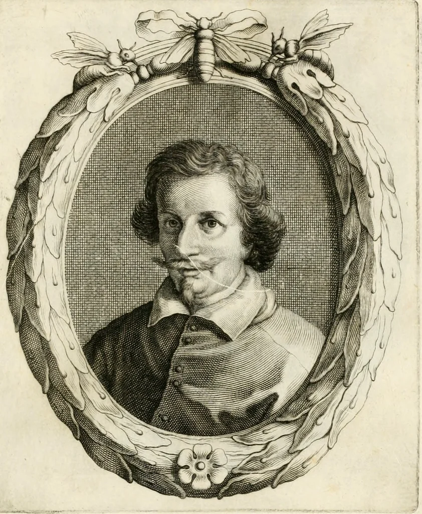 An illustration from Aedes Barberinae ad Quirinalem, 1642, leaf 106