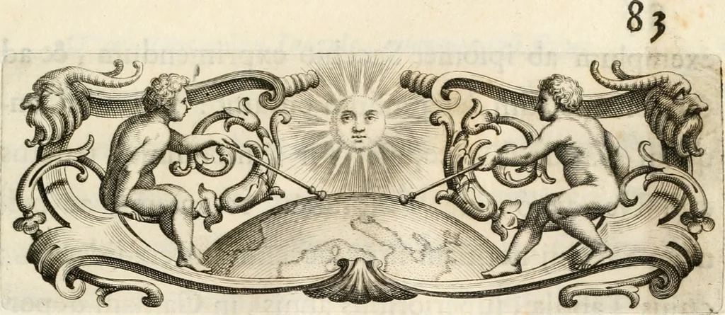 An illustration from Aedes Barberinae ad Quirinalem, 1642, leaf 118