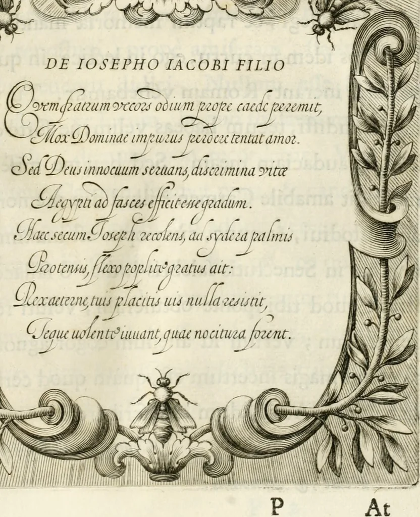 An illustration from Aedes Barberinae ad Quirinalem, 1642, leaf 152
