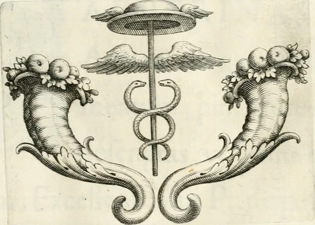 An illustration from Aedes Barberinae ad Quirinalem, 1642, leaf 16