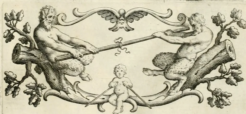 An illustration from Aedes Barberinae ad Quirinalem, 1642, leaf 20