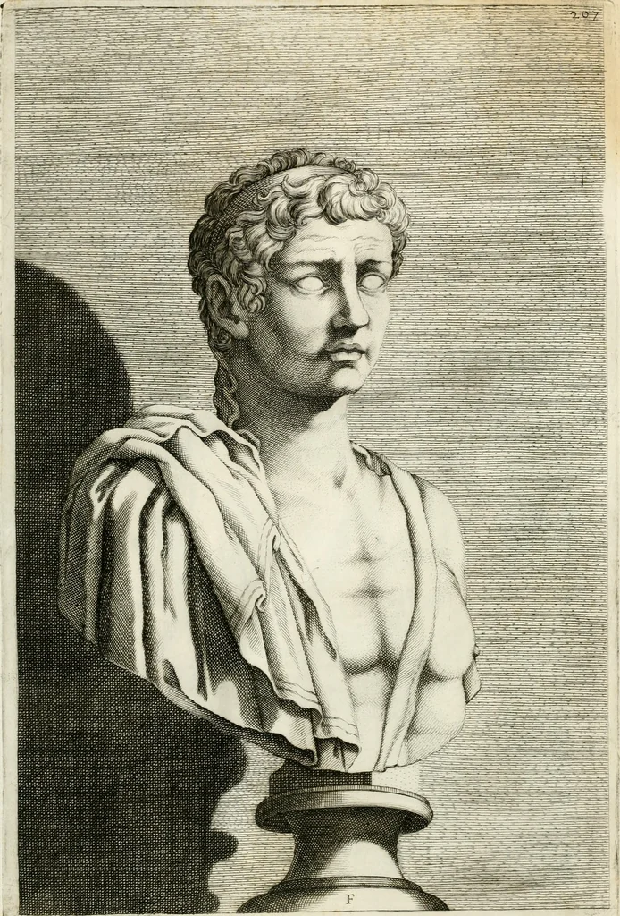 An illustration from Aedes Barberinae ad Quirinalem, 1642, leaf 242