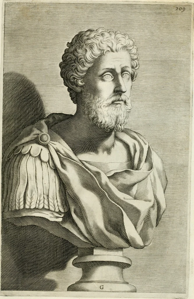An illustration from Aedes Barberinae ad Quirinalem, 1642, leaf 248