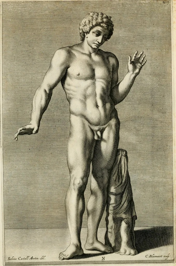 An illustration from Aedes Barberinae ad Quirinalem, 1642, leaf 258
