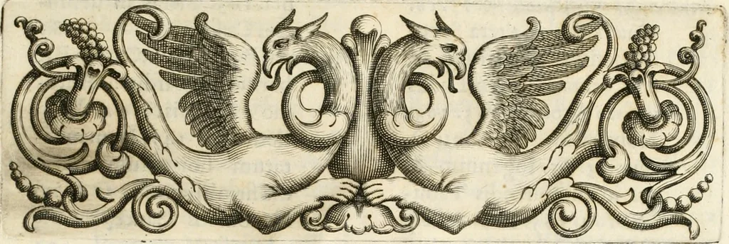 An illustration from Aedes Barberinae ad Quirinalem, 1642, leaf 278