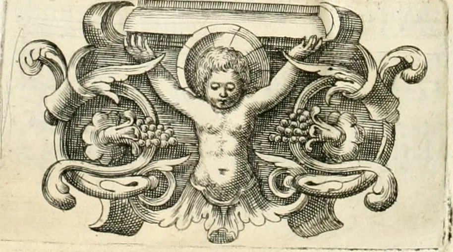An illustration from Aedes Barberinae ad Quirinalem, 1642, leaf 289