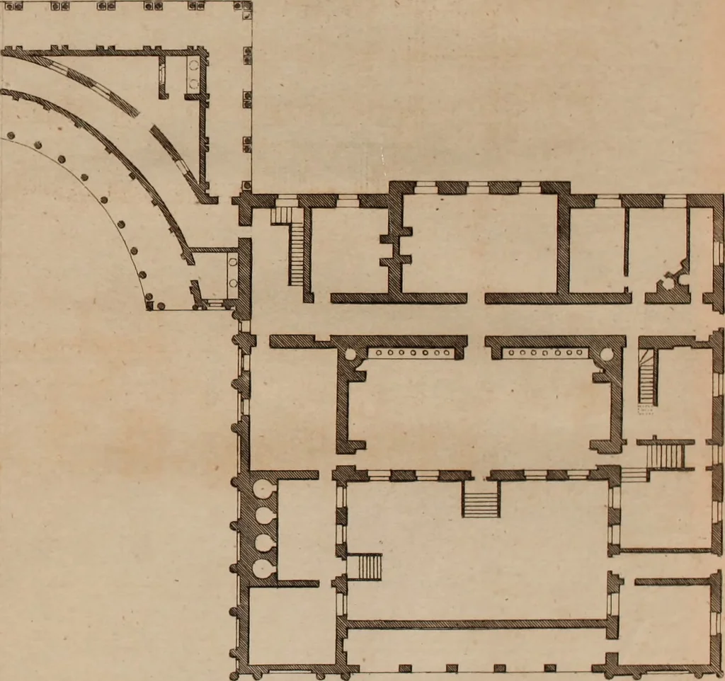 An illustration from Aedes Walpolianae: or, a description of the collection of pictures at Houghton-Hall in Norfolk, the seat of the Right Honourable Sir Robert Walpole, Earl of Orford, 1752, leaf 41