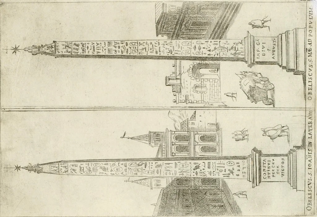 An illustration from Aedificiorum et ruinarum Romae ex antiquis atque hodiernis monimentis liber primus[-seco[n]dus], 1649, leaf 6