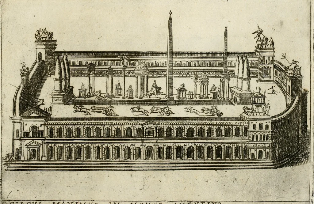 An illustration from Aedificiorum et ruinarum Romae ex antiquis atque hodiernis monimentis liber primus[-seco[n]dus], 1649, leaf 88