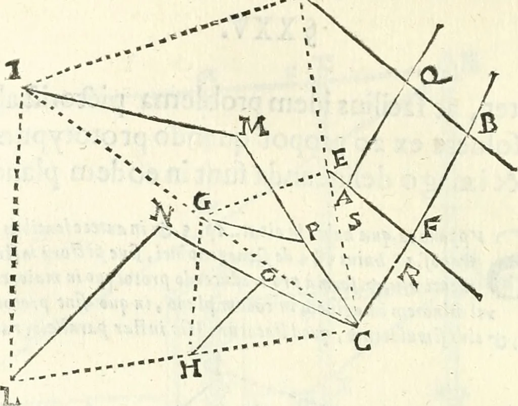 An illustration from Aerarium philosophiae mathematicae : in quo elementa philosophiae geometricae de planis, curuis, & solidis figuris applicata et ornata ... in tres tomos distributa sunt : intercessere ingeniosae inuentionis exodia horaria ..., 1648, leaf 317