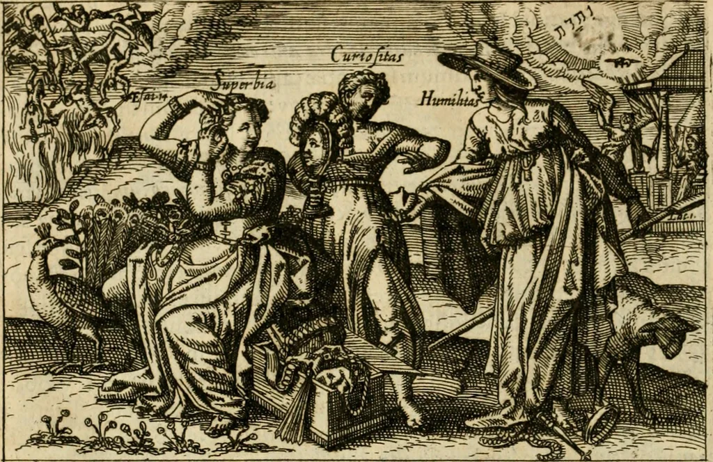 An illustration from Aereoplastes theo-sophicus, sive, Eicones mysticae : rarâ solertiâ, ac sagacitate singulari effictae, eaqu[ue] aere incisae ..., 1620, leaf 175