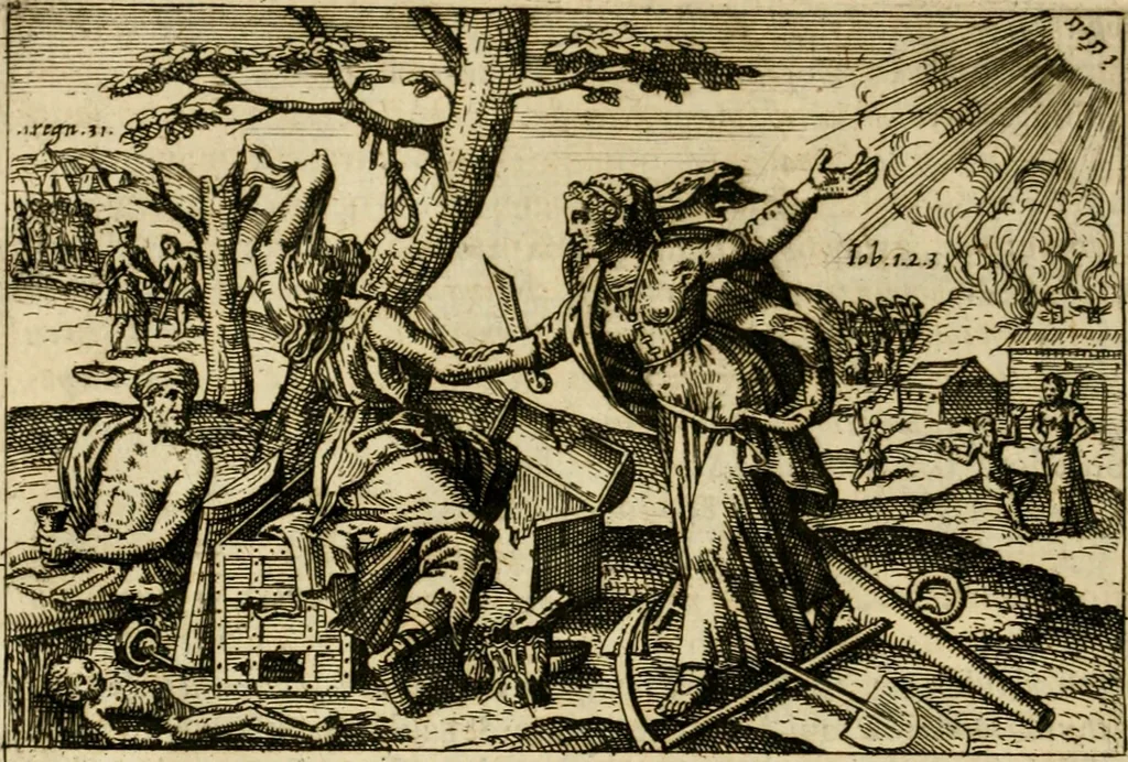 An illustration from Aereoplastes theo-sophicus, sive, Eicones mysticae : rarâ solertiâ, ac sagacitate singulari effictae, eaqu[ue] aere incisae ..., 1620, leaf 183