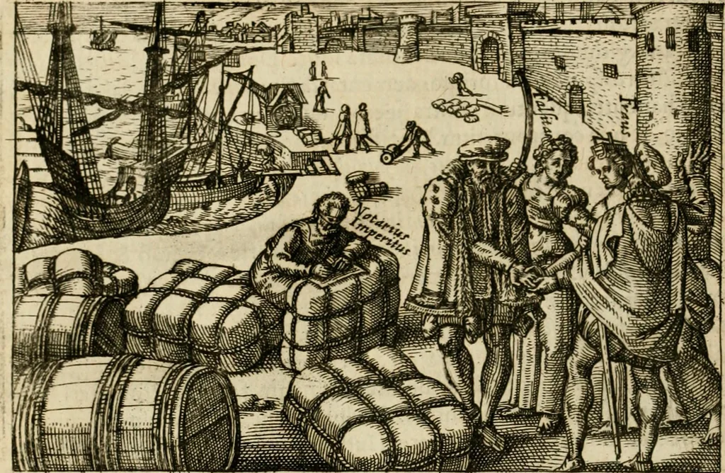 An illustration from Aereoplastes theo-sophicus, sive, Eicones mysticae : rarâ solertiâ, ac sagacitate singulari effictae, eaqu[ue] aere incisae ..., 1620, leaf 51