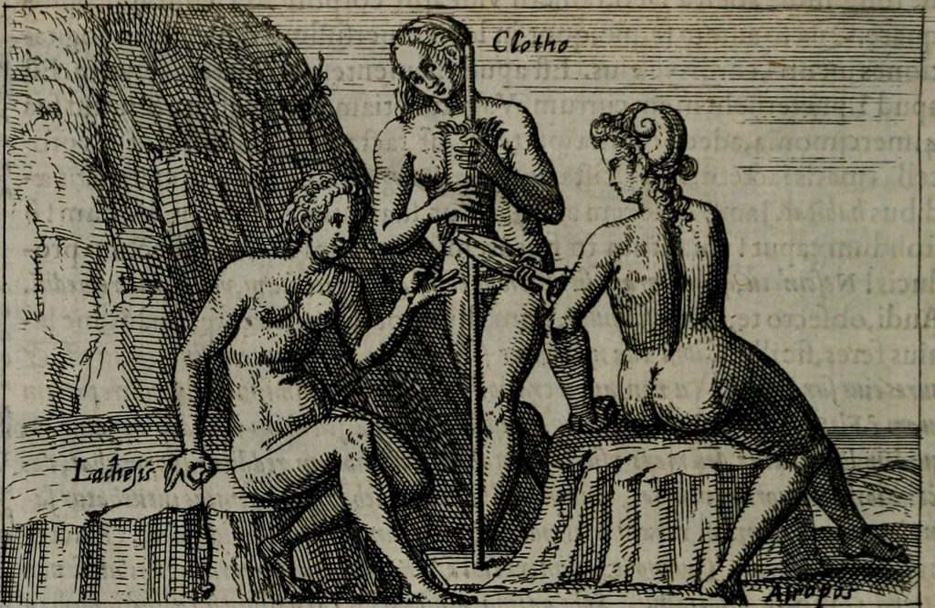An illustration from Aereoplastes theo-sophicus, sive, Eicones mysticae : rarâ solertiâ, ac sagacitate singulari effictae eæq́[ue] æri incisæ : integram veræ theosophias rationem mirâ dexteritate adumbrantes : euolutione Latinâ ex Sacris Scripturis, sanctis patribus, philosophis, oratoribus, historicis ac poëtis tàm Græcis quàm Latinis Christianis iuxtà atq[ue]; gentibus nunc illuminatæ, ac bonorum bono editæ, 1620, leaf 203