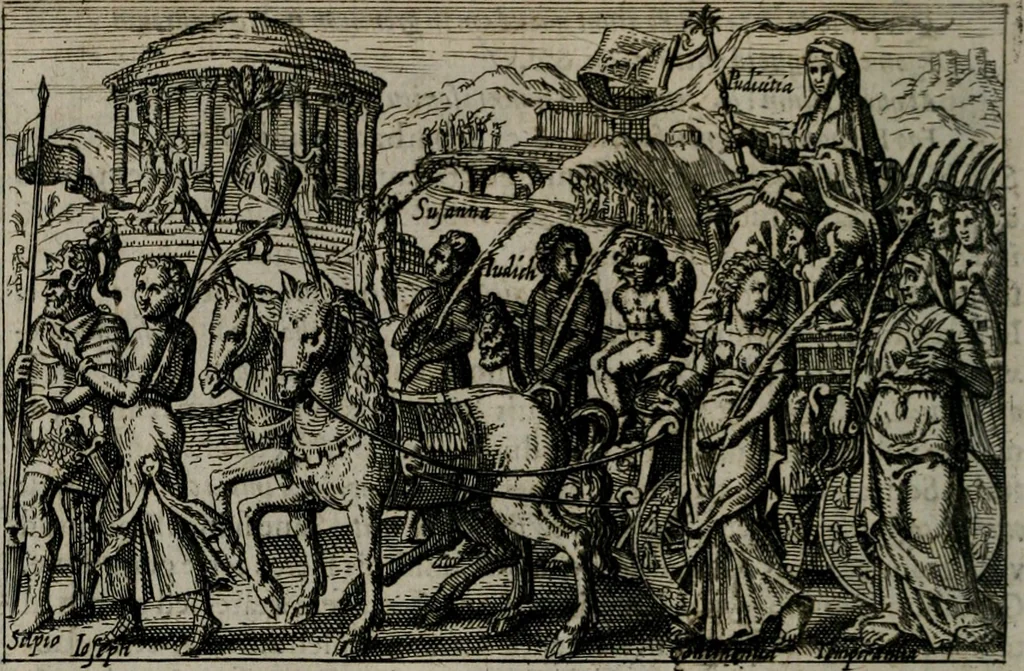An illustration from Aereoplastes theo-sophicus, sive, Eicones mysticae : rarâ solertiâ, ac sagacitate singulari effictae eæq́[ue] æri incisæ : integram veræ theosophias rationem mirâ dexteritate adumbrantes : euolutione Latinâ ex Sacris Scripturis, sanctis patribus, philosophis, oratoribus, historicis ac poëtis tàm Græcis quàm Latinis Christianis iuxtà atq[ue]; gentibus nunc illuminatæ, ac bonorum bono editæ, 1620, leaf 207