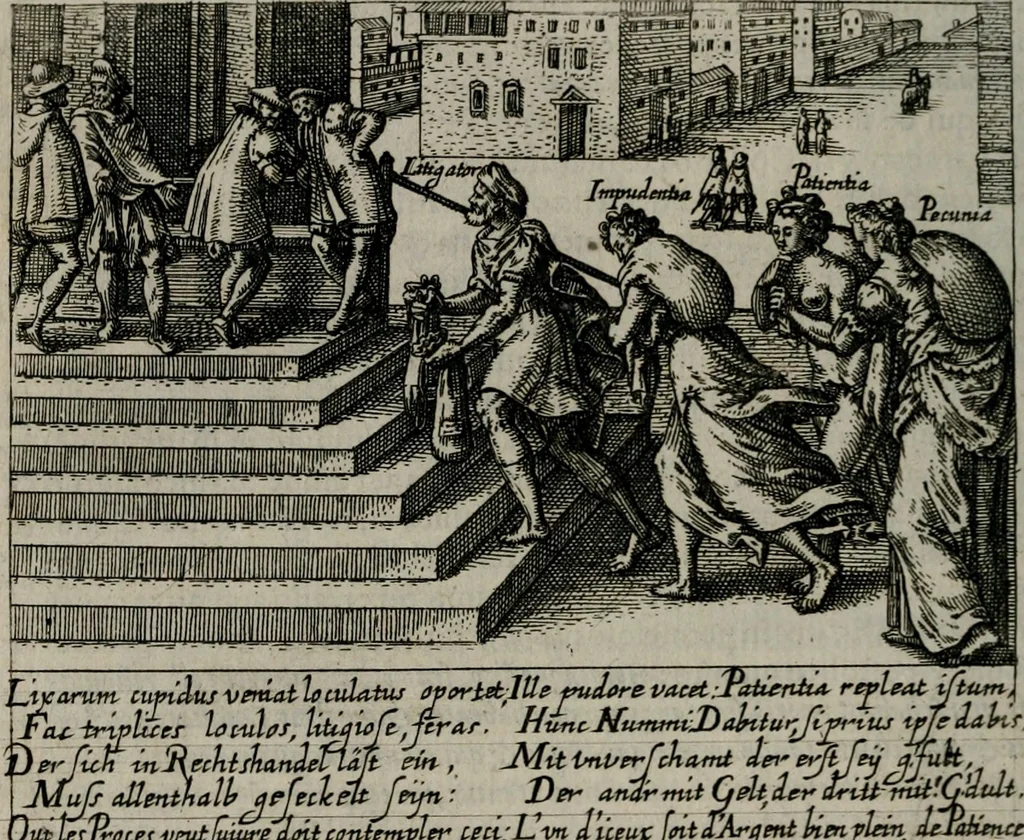 An illustration from Aereoplastes theo-sophicus, sive, Eicones mysticae : rarâ solertiâ, ac sagacitate singulari effictae eæq́[ue] æri incisæ : integram veræ theosophias rationem mirâ dexteritate adumbrantes : euolutione Latinâ ex Sacris Scripturis, sanctis patribus, philosophis, oratoribus, historicis ac poëtis tàm Græcis quàm Latinis Christianis iuxtà atq[ue]; gentibus nunc illuminatæ, ac bonorum bono editæ, 1620, leaf 49