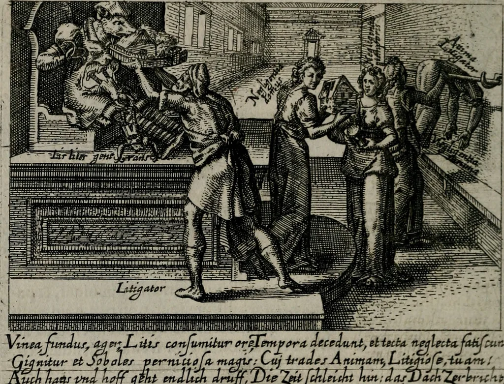 An illustration from Aereoplastes theo-sophicus, sive, Eicones mysticae : rarâ solertiâ, ac sagacitate singulari effictae eæq́[ue] æri incisæ : integram veræ theosophias rationem mirâ dexteritate adumbrantes : euolutione Latinâ ex Sacris Scripturis, sanctis patribus, philosophis, oratoribus, historicis ac poëtis tàm Græcis quàm Latinis Christianis iuxtà atq[ue]; gentibus nunc illuminatæ, ac bonorum bono editæ, 1620, leaf 55