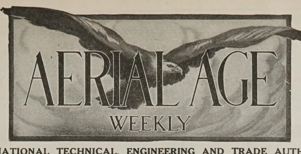 An illustration from Aerial age, 1922, leaf 139