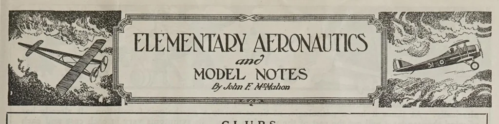 An illustration from Aerial age, 1922, leaf 57