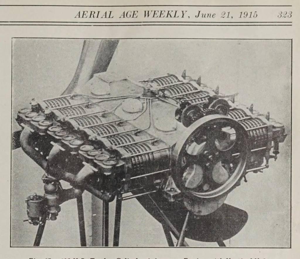 An illustration from Aerial age, 1922, leaf 331