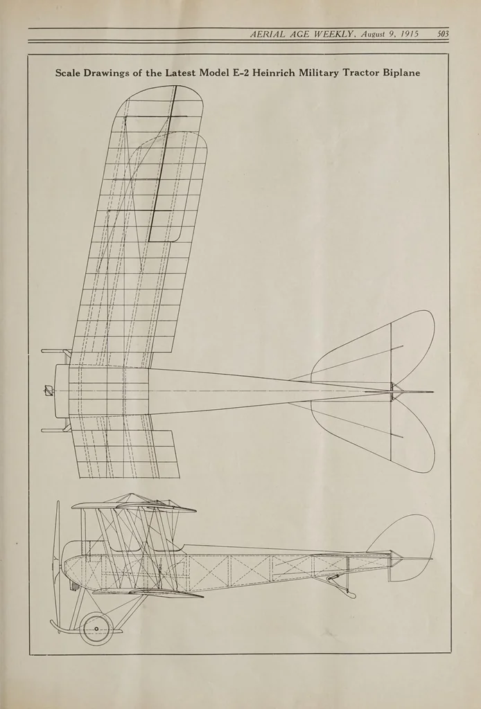 An illustration from Aerial age, 1922, leaf 511