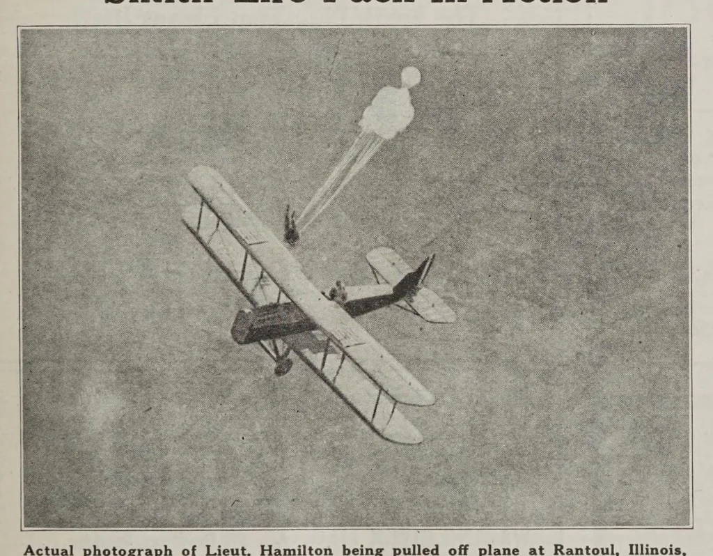 An illustration from Aerial age, 1922, leaf 115