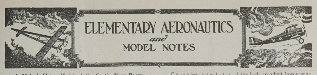 An illustration from Aerial age, 1922, leaf 489