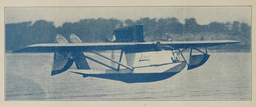 An illustration from Aerial age, 1922, leaf 76