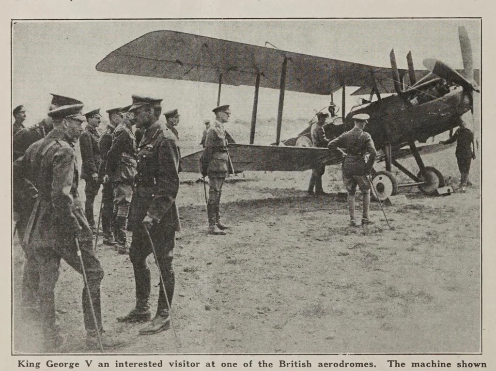 An illustration from Aerial age, 1922, leaf 168