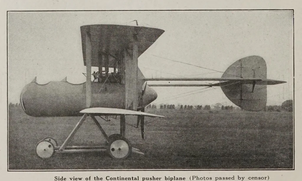 An illustration from Aerial age, 1922, leaf 404