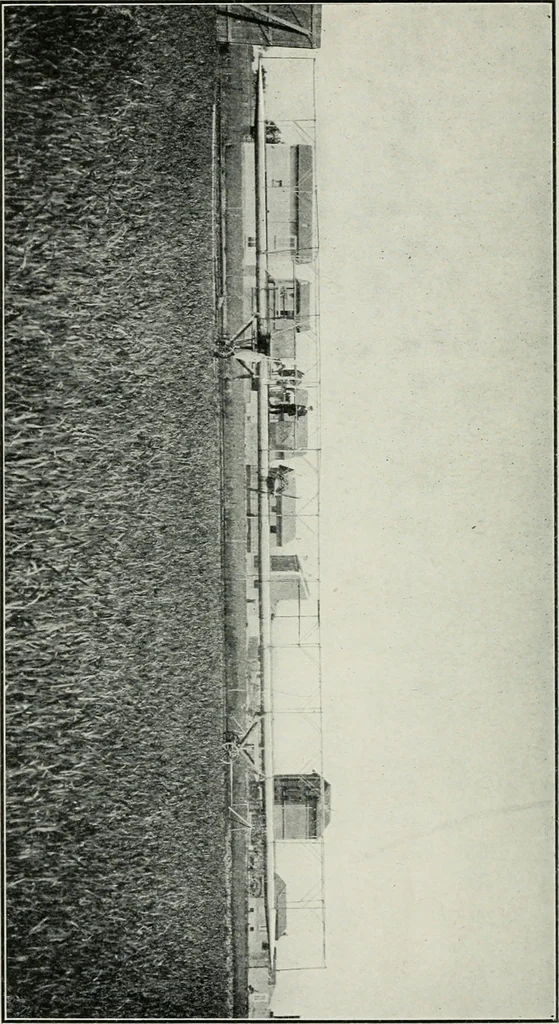 An illustration from The aerial age : a thousand miles by airship over the Atlantic Ocean; airship voyages over the Polar Sea, the past, the present and the future of aerial navigation, 1911, leaf 123