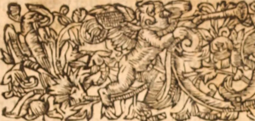 An illustration from Aerius redivivus; or, The history of the Presbyterians : containing the beginnings, progress and successes of that active sect, their oppositions to monarchical and episcopal government, their innovations in the church and their imbroylments of the kingdoms and estates of Christendom in the pursuit of their designes : from the year 1536 to the year 1647, 1670, leaf 20