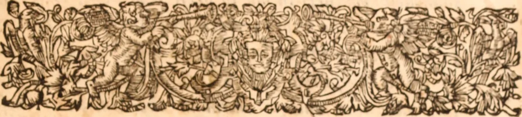 An illustration from Aerius redivivus; or, The history of the Presbyterians : containing the beginnings, progress and successes of that active sect, their oppositions to monarchical and episcopal government, their innovations in the church and their imbroylments of the kingdoms and estates of Christendom in the pursuit of their designes : from the year 1536 to the year 1647, 1670, leaf 8