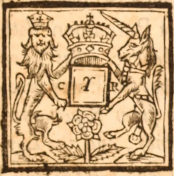 An illustration from Aerius redivivus; or, The history of the Presbyterians : containing the beginnings, progress and successes of that active sect, their oppositions to monarchical and episcopal government, their innovations in the church and their imbroylments of the kingdoms and estates of Christendom in the pursuit of their designes : from the year 1536 to the year 1647, 1670, leaf 8
