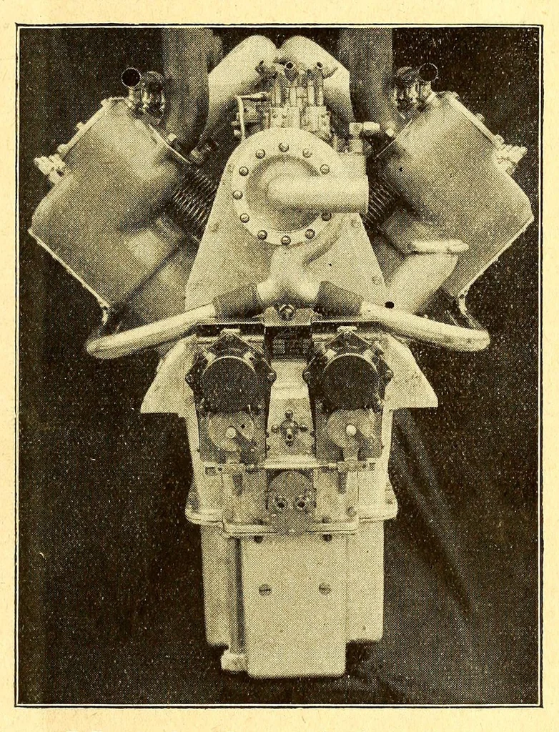 An illustration from The Aeroplane, 1911, leaf 101