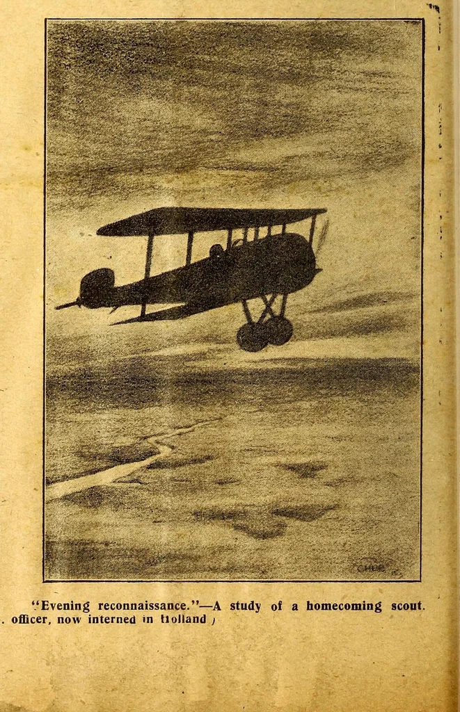 An illustration from The Aeroplane, 1911, leaf 338