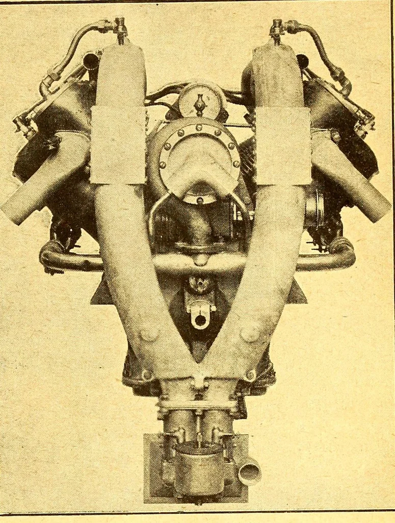 An illustration from The Aeroplane, 1911, leaf 435