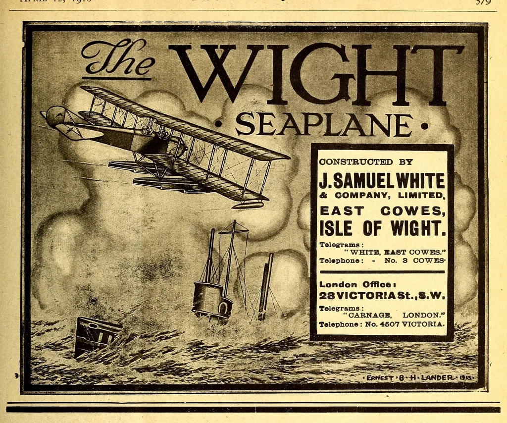 An illustration from The Aeroplane, 1911, leaf 67