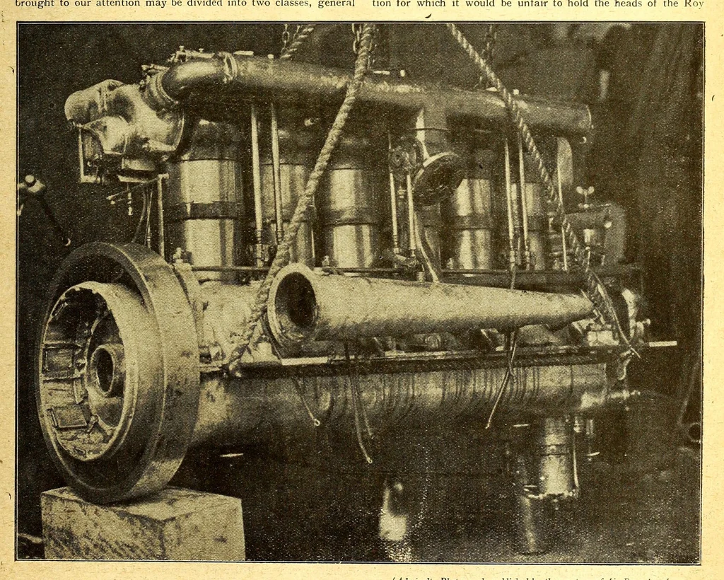 An illustration from The Aeroplane, 1911, leaf 731