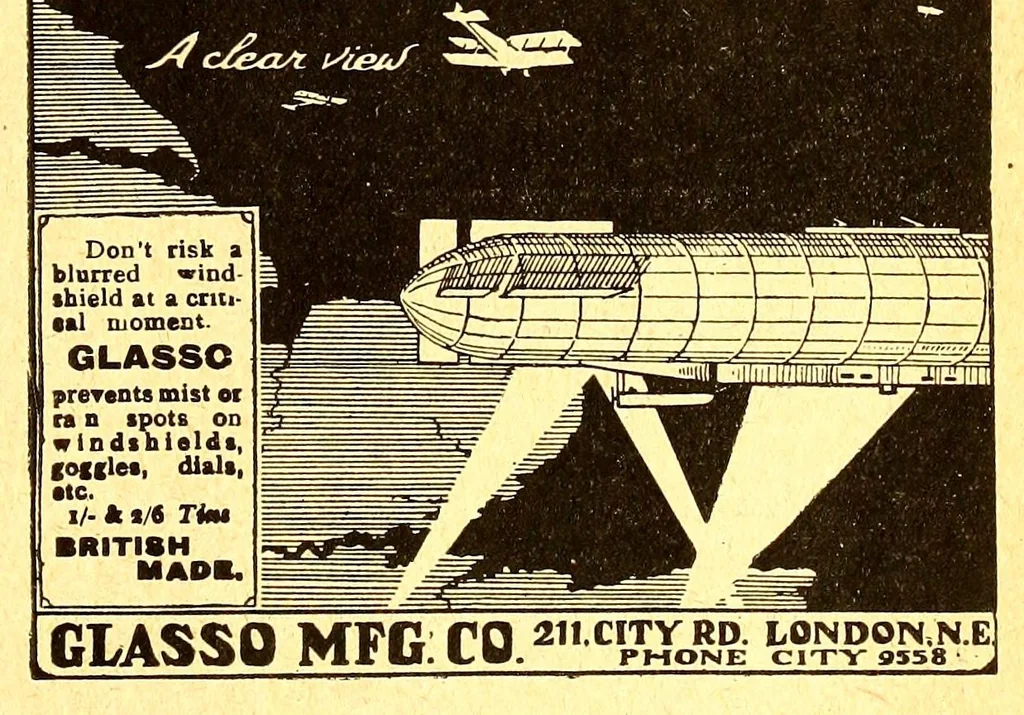 An illustration from The Aeroplane, 1911, leaf 109