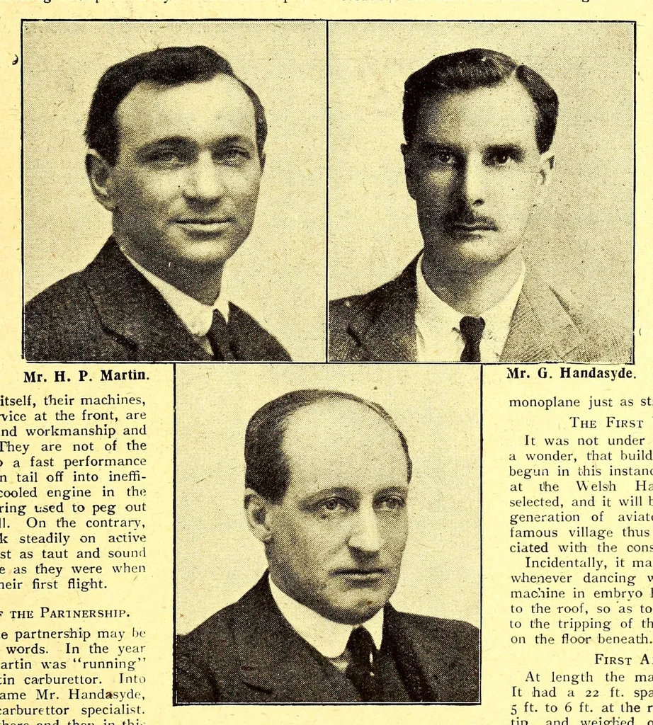 An illustration from The Aeroplane, 1911, leaf 863