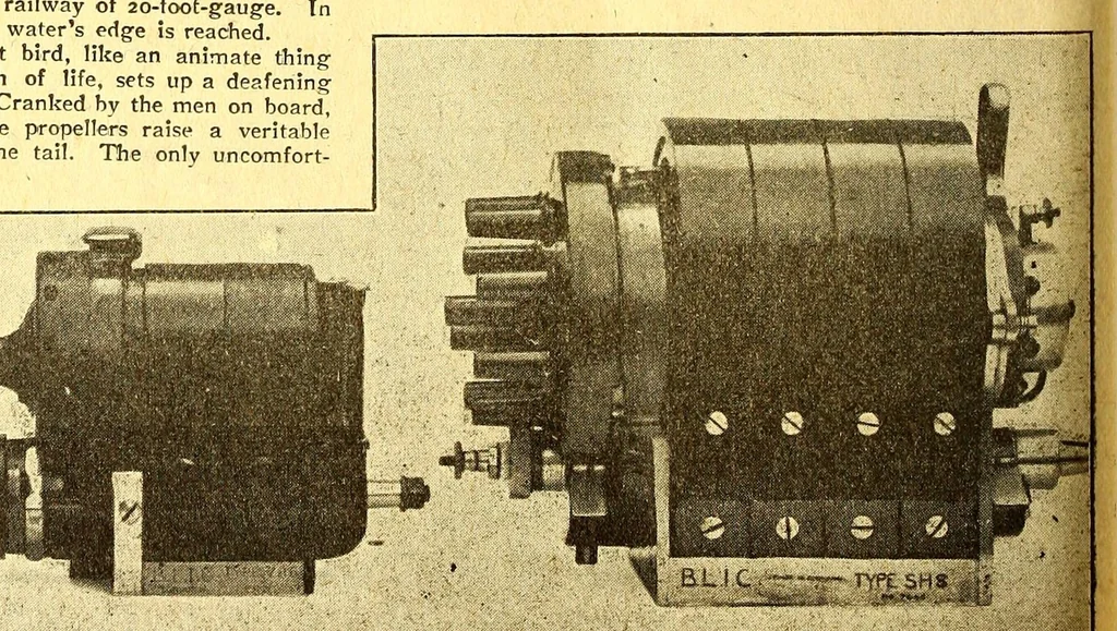 An illustration from The Aeroplane, 1911, leaf 278