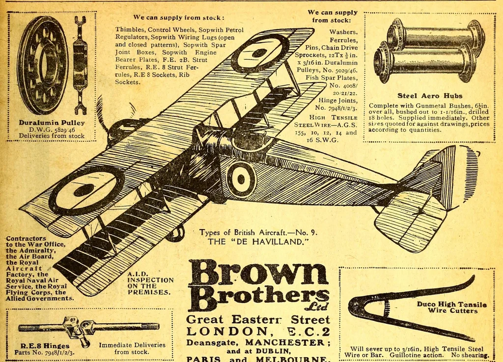 An illustration from The Aeroplane, 1911, leaf 385