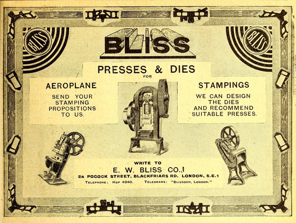 An illustration from The Aeroplane, 1911, leaf 65