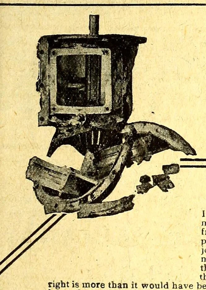 An illustration from The Aeroplane, 1911, leaf 283