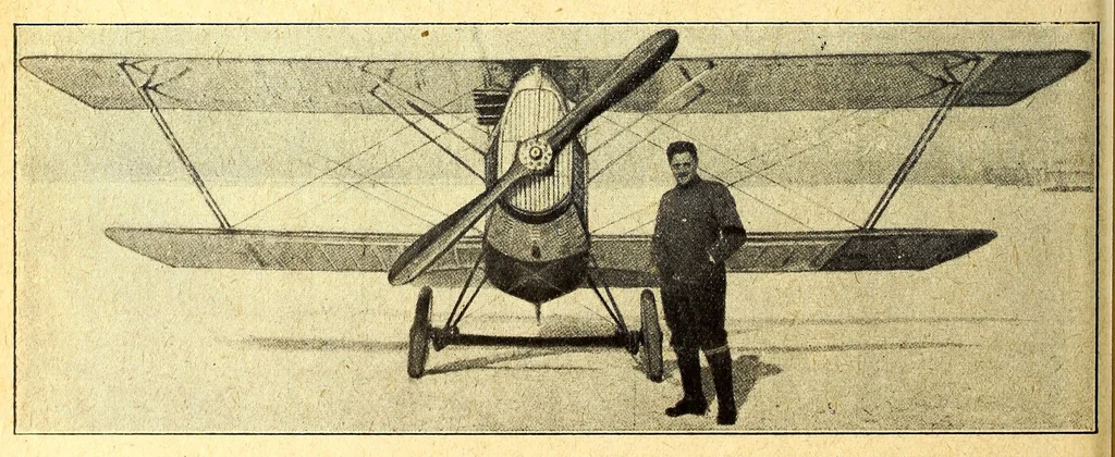 An illustration from The Aeroplane, 1911, leaf 358