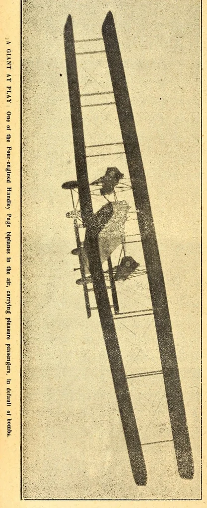An illustration from The Aeroplane, 1911, leaf 422