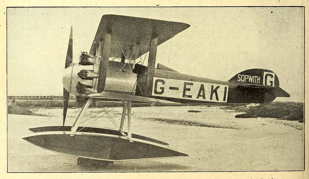 An illustration from The Aeroplane, 1911, leaf 1028