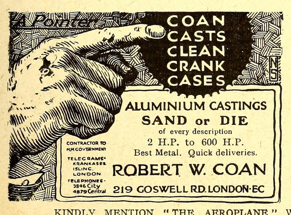 An illustration from The Aeroplane, 1911, leaf 1091